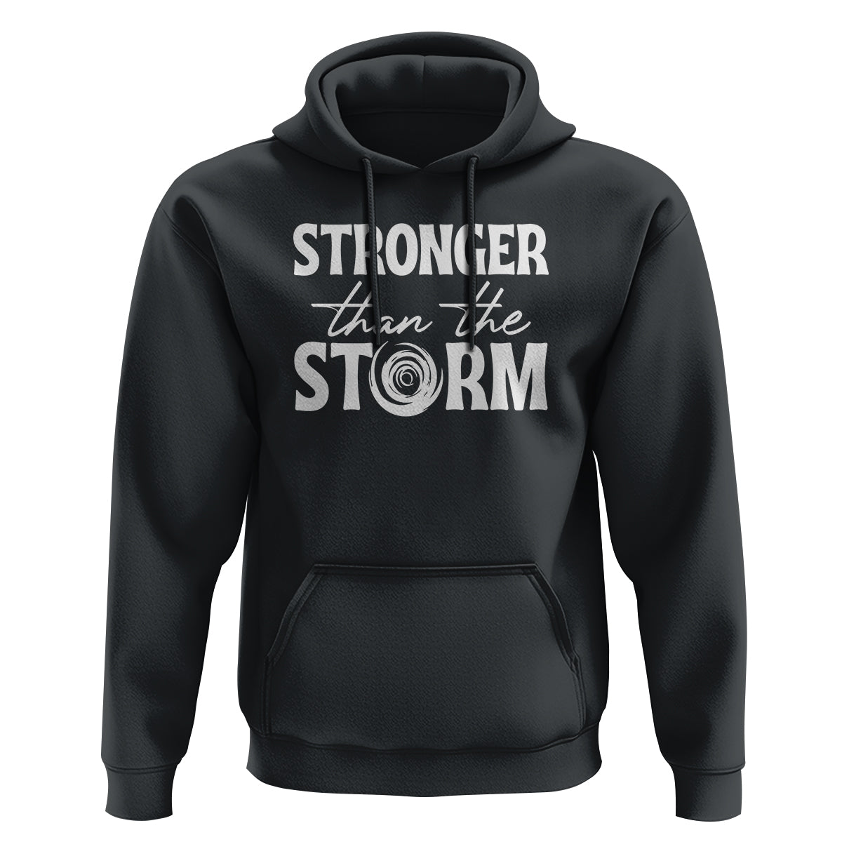 Mental Health Awareness Hoodie Stronger Than The Storm Warrior - Wonder Print Shop
