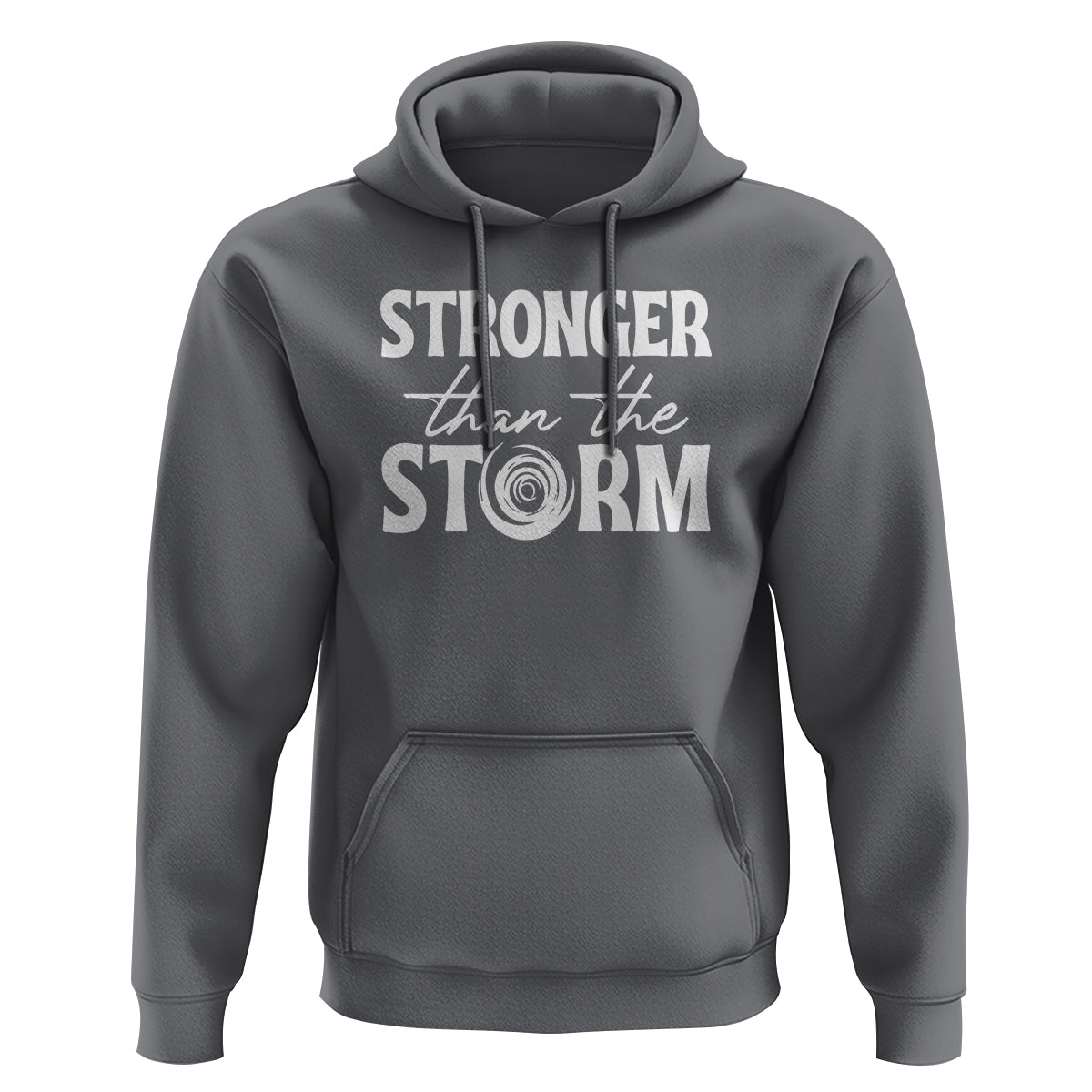 Mental Health Awareness Hoodie Stronger Than The Storm Warrior - Wonder Print Shop