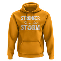 Mental Health Awareness Hoodie Stronger Than The Storm Warrior - Wonder Print Shop