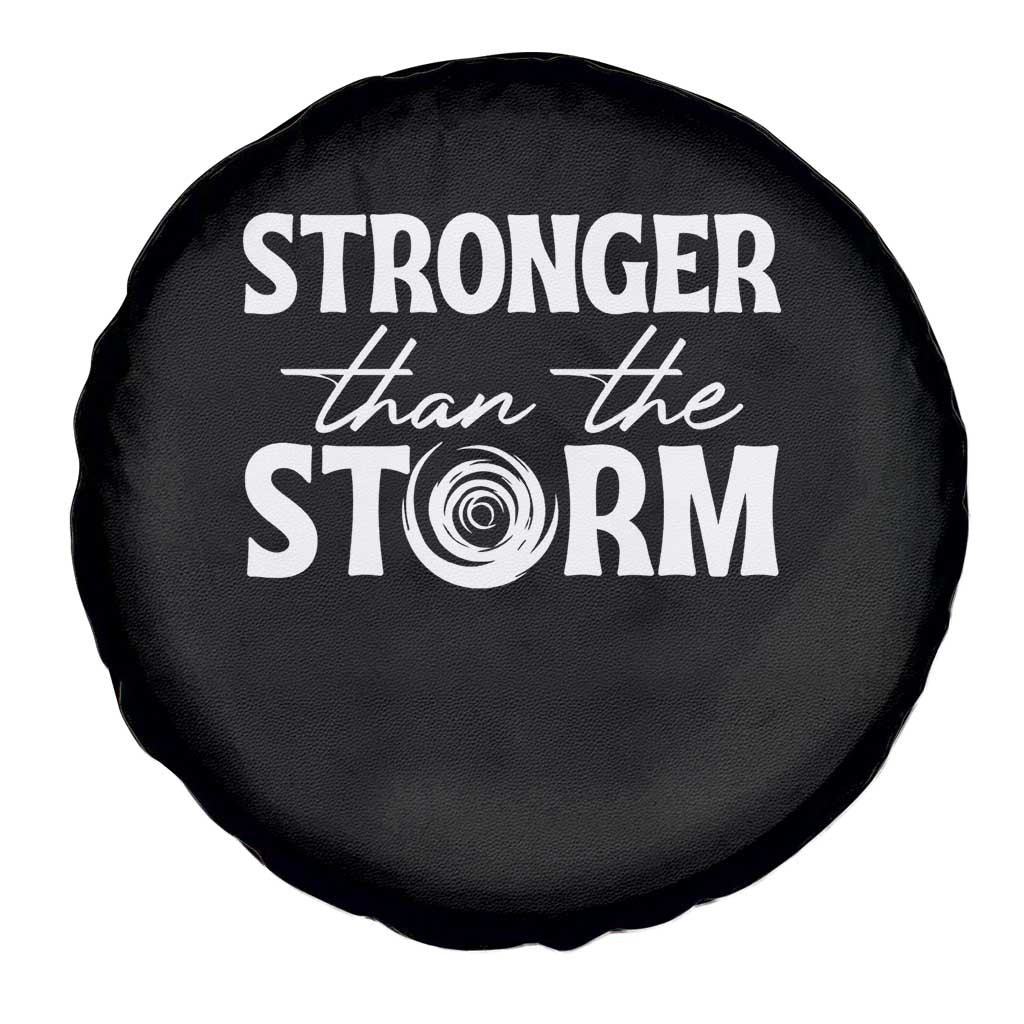 Mental Health Awareness Spare Tire Cover Stronger Than The Storm Warrior
