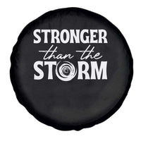 Mental Health Awareness Spare Tire Cover Stronger Than The Storm Warrior