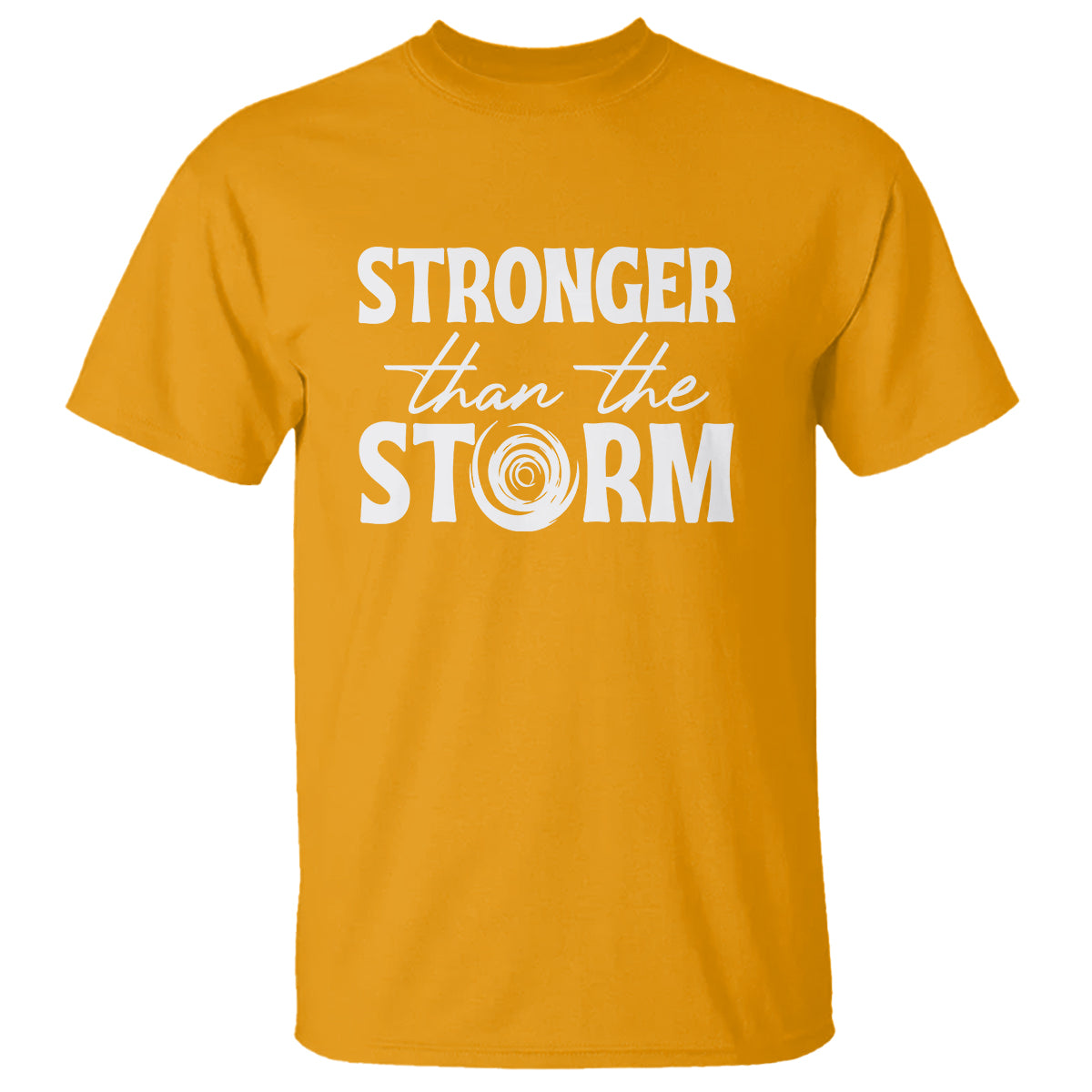 Mental Health Awareness T Shirt Stronger Than The Storm Warrior - Wonder Print Shop