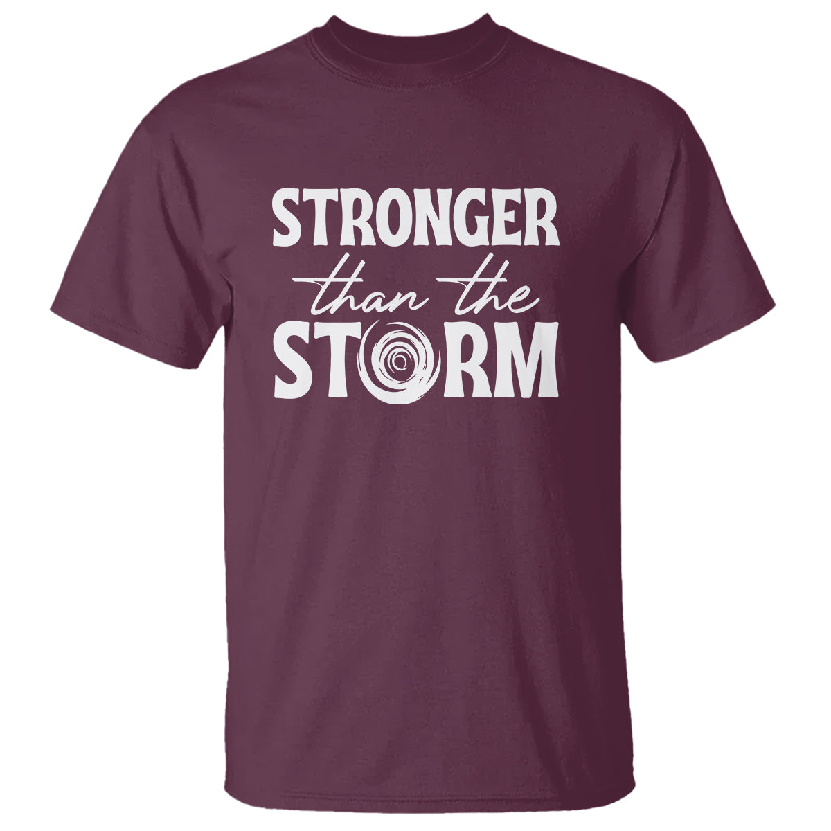 Mental Health Awareness T Shirt Stronger Than The Storm Warrior - Wonder Print Shop
