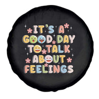Mental Health Awareness Spare Tire Cover It's Good Day to Talk About Feelings Counselor Therapist