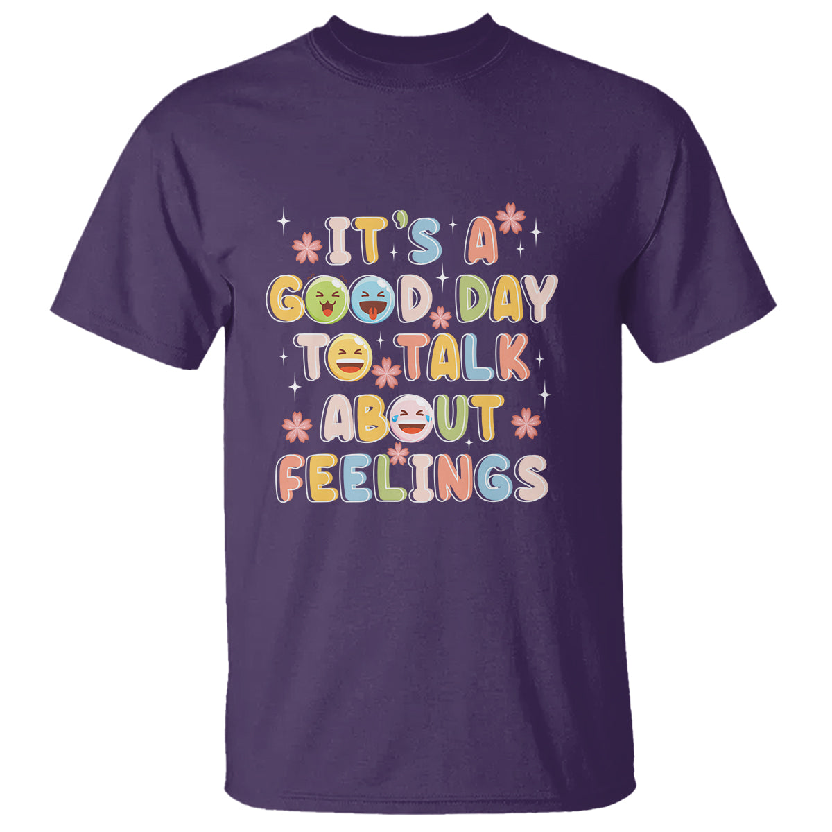 Mental Health Awareness T Shirt It's Good Day to Talk About Feelings Counselor Therapist - Wonder Print Shop