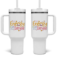 Mental Health Tumbler With Handle My Energy Is Not For Everyone