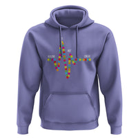 Mental Health Hoodie Healing Is Not Linear Emotion Faces - Wonder Print Shop