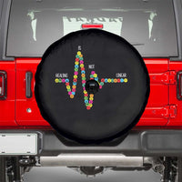 Mental Health Spare Tire Cover Healing Is Not Linear Emotion Faces