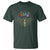 Mental Health T Shirt Be Kind To Your Mind Self Care Rainbow Skeleton - Wonder Print Shop