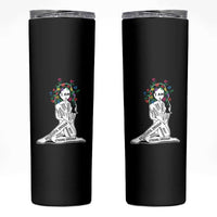 Mental Health Skinny Tumbler I Am Strong Good Beautiful Bright Talented Successful Enough
