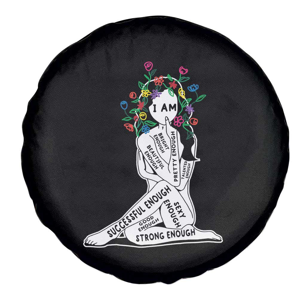 Mental Health Spare Tire Cover I Am Strong Good Beautiful Bright Talented Successful Enough