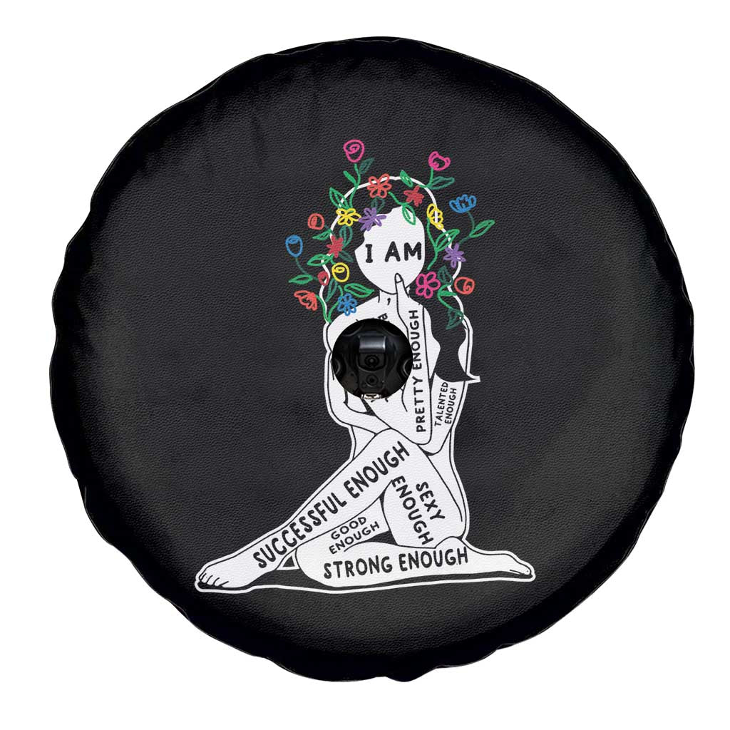 Mental Health Spare Tire Cover I Am Strong Good Beautiful Bright Talented Successful Enough