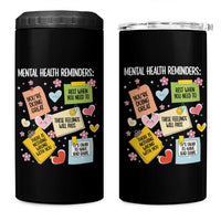 Mental Health Reminders Motivation 4 in 1 Can Cooler Tumbler