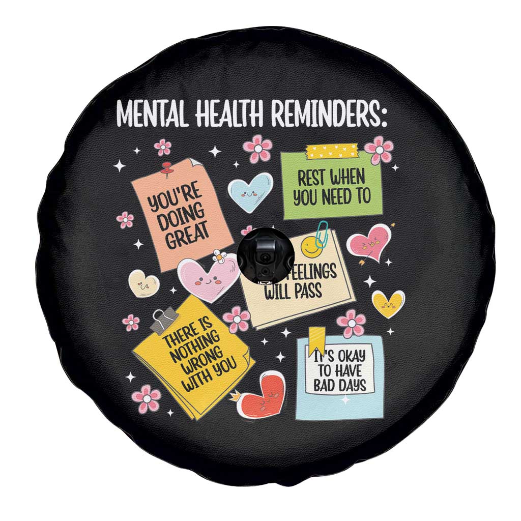 Mental Health Reminders Motivation Spare Tire Cover