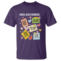 Mental Health Reminders Motivation T Shirt - Wonder Print Shop