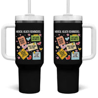 Mental Health Reminders Motivation Tumbler With Handle