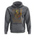 Mental Health Hoodie Mentally Ill But Totally Chill Skeleton Drinking Coffee - Wonder Print Shop