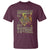 Mental Health T Shirt Mentally Ill But Totally Chill Skeleton Drinking Coffee - Wonder Print Shop