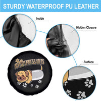 Mental Health Dog Lover Spare Tire Cover Antidepressants Dog Puppy Pill