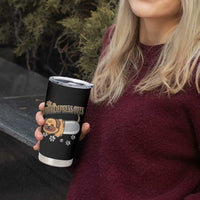 Mental Health Dog Lover Tumbler Cup Antidepressants Dog Puppy Pill