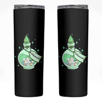 Mental Health Cat Lover Skinny Tumbler Antidepressants Cat Cute Pill