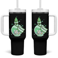 Mental Health Cat Lover Tumbler With Handle Antidepressants Cat Cute Pill