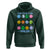 Mental Health Hoodie Your Feelings Are Valid Emotion Faces - Wonder Print Shop