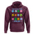 Mental Health Hoodie Your Feelings Are Valid Emotion Faces - Wonder Print Shop
