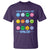 Mental Health T Shirt Your Feelings Are Valid Emotion Faces - Wonder Print Shop