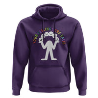 Mental Health Hoodie Your Feelings Are Valid Emotion Faces - Wonder Print Shop