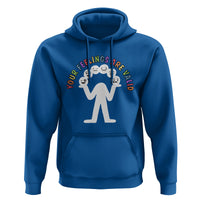 Mental Health Hoodie Your Feelings Are Valid Emotion Faces - Wonder Print Shop