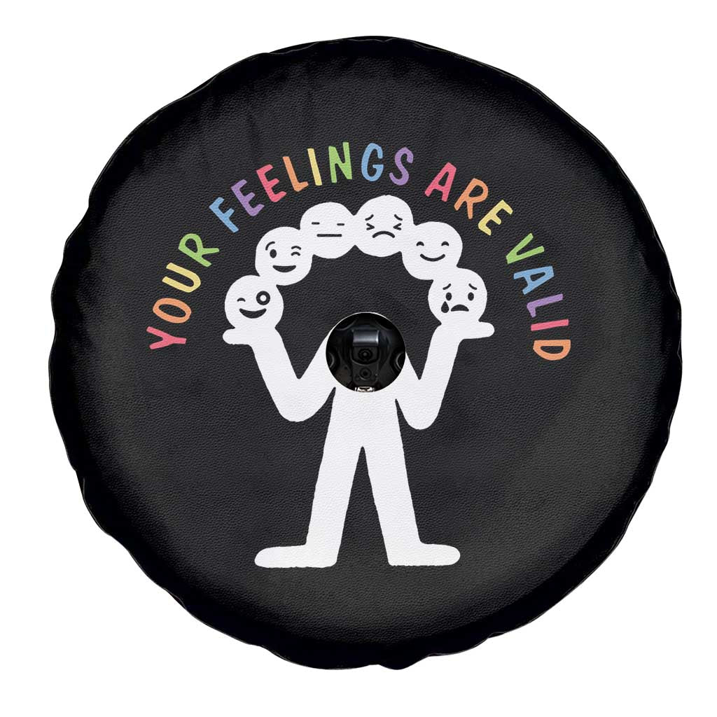 Mental Health Spare Tire Cover Your Feelings Are Valid All Emotions