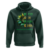 Mental Health Hoodie HOPE Hold On Pain Ends Suicide Prevention - Wonder Print Shop