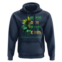 Mental Health Hoodie HOPE Hold On Pain Ends Suicide Prevention - Wonder Print Shop