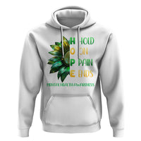 Mental Health Hoodie HOPE Hold On Pain Ends Suicide Prevention - Wonder Print Shop