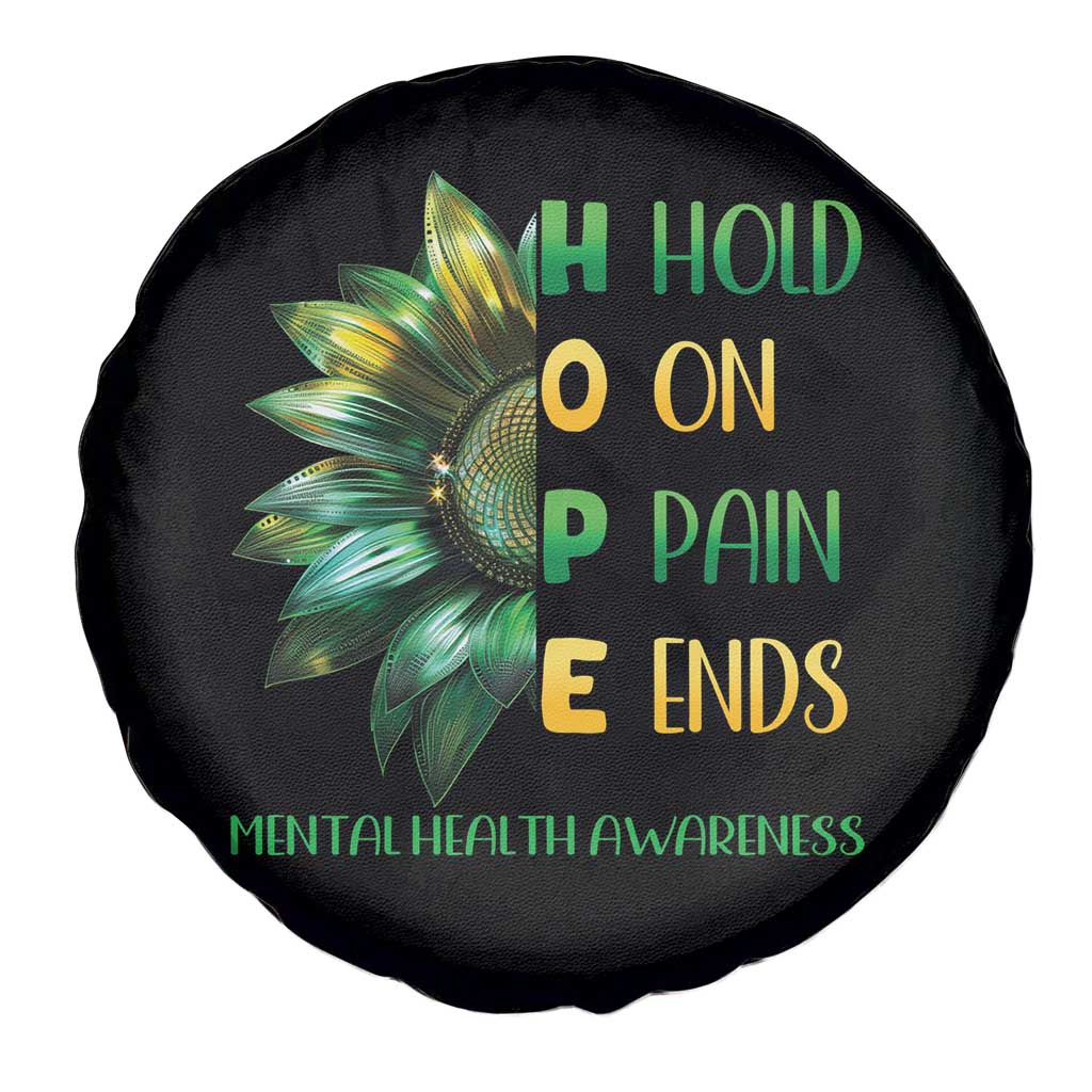 Mental Health Spare Tire Cover HOPE Hold On Pain Ends Suicide Prevention