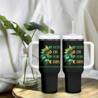 Mental Health Tumbler With Handle HOPE Hold On Pain Ends Suicide Prevention