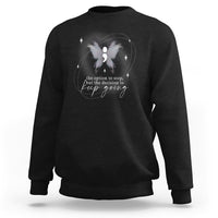 Suicide Prevention Awareness Sweatshirt The Option To Stop But The Decision To Keep Going Aesthetic Butterfly - Wonder Print Shop