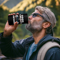 Mental Health 4 in 1 Can Cooler Tumbler Good Energy Is Contagious Skull