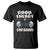 Mental Health T Shirt Good Energy Is Contagious Skull - Wonder Print Shop