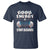 Mental Health T Shirt Good Energy Is Contagious Skull - Wonder Print Shop