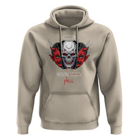 Mental Health Hell Satan Skull Hoodie - Wonder Print Shop
