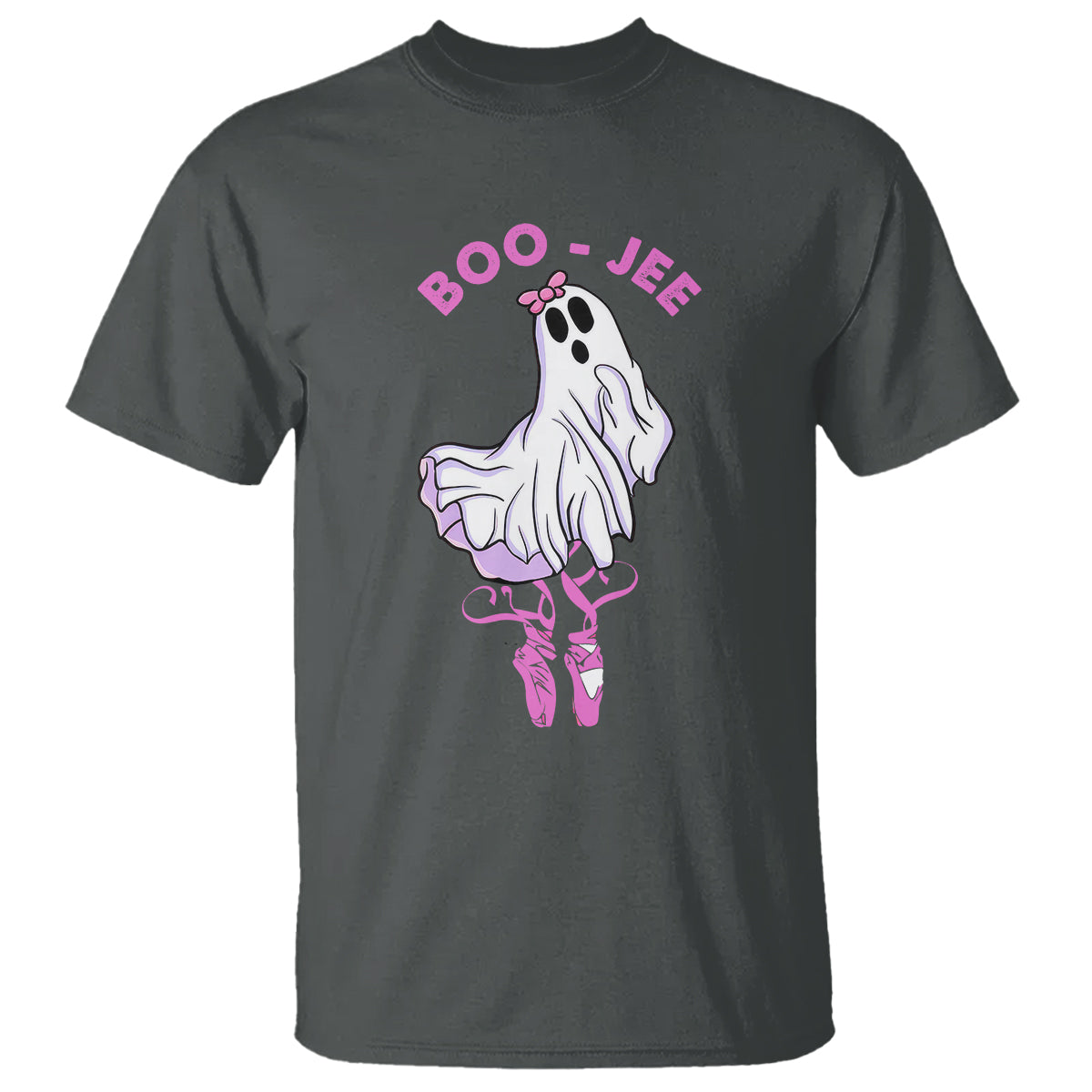 Halloween T Shirt Boo-Jee Ballerina Spooky Season Cute Ghost - Wonder Print Shop