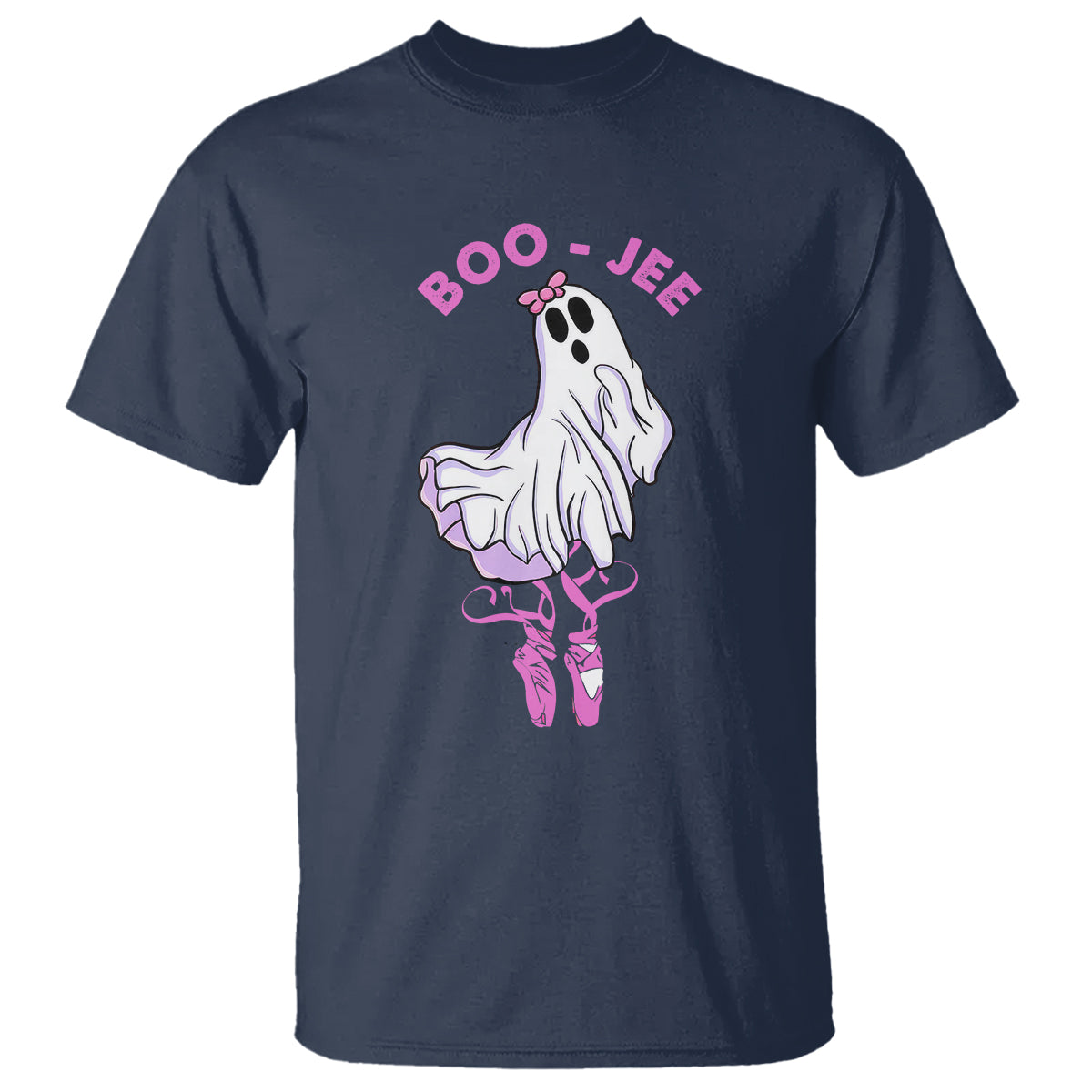 Halloween T Shirt Boo-Jee Ballerina Spooky Season Cute Ghost - Wonder Print Shop