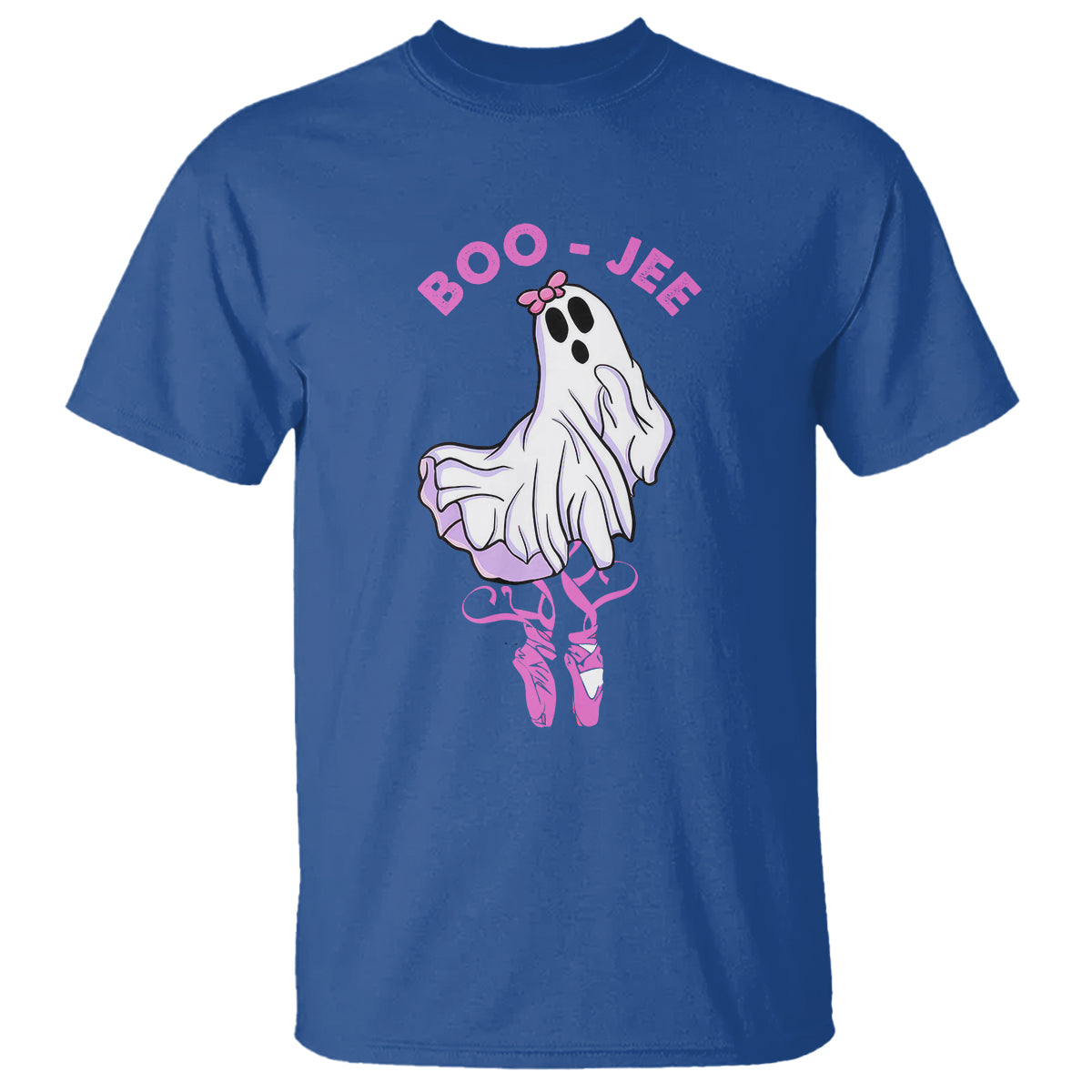 Halloween T Shirt Boo-Jee Ballerina Spooky Season Cute Ghost - Wonder Print Shop