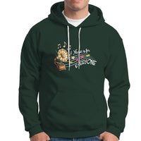 Music Lover Teacher Hoodie Music Is For Everyone - Wonder Print Shop