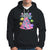 Cat Lover Hoodie UFO Catches Cat Into Space - Wonder Print Shop
