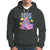 Cat Lover Hoodie UFO Catches Cat Into Space - Wonder Print Shop