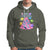 Cat Lover Hoodie UFO Catches Cat Into Space - Wonder Print Shop