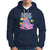 Cat Lover Hoodie UFO Catches Cat Into Space - Wonder Print Shop